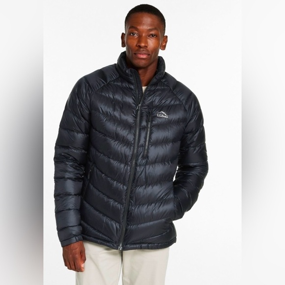NWT L.L. Bean Men’s Black Ultralight 850 Down Jacket Water Resistant - Size XXL - Picture 10 of 12